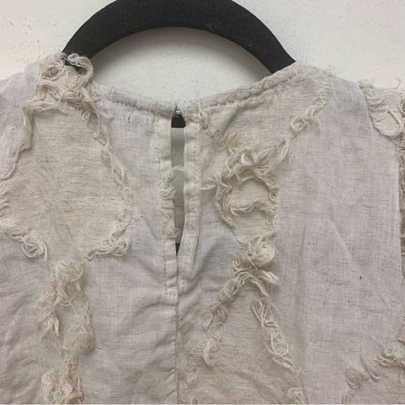 Zara Voluminous Fringe Blouse - Picture 6 of 14